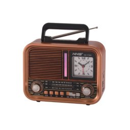 Prenosni retro RGB Bluetooth radio + sat 7778BT/B ( NS-7778BT/B )