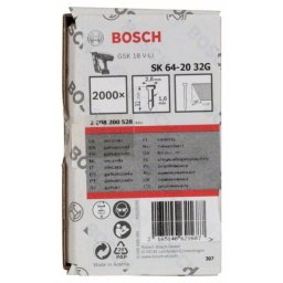 Bosch SK64 20G Ravni ekser sa upuštenom glavom 32 mm pocinkovana ( 2608200528 )