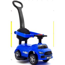 Dečija šetalica - guralica plavi auto ( BC0682 )