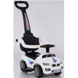 Dečija šetalica - guralica beli auto ( BC5189P )