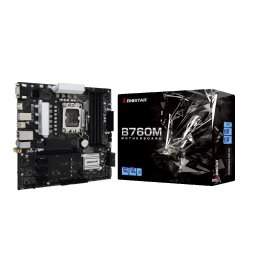 Biostar matična ploča 1700 B760MX2-E Pro D4 HDMI, DP, VGA, M.2