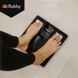 Ruhhy Vaga za Merenje Telesne Težine Crna do 226Kg