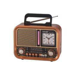 Prenosni retro RGB Bluetooth radio + sat 7778BT NS-7778BT