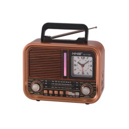 Prenosni retro RGB Bluetooth radio + sat 7778BT/B NS-7778BT/B