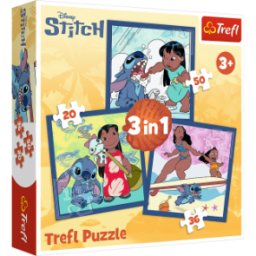Puzzle 3 u 1 – Lilo & Stitch