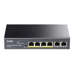 Svič 10/100 6-port Cudy FS1006P PoE+/65W/ 2× Uplink