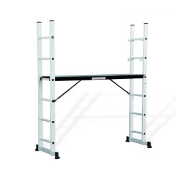 ATON Aluminijumske dvodelne merdevine sa skelom 2x7 3.32m ATN-DLSL101-7