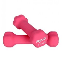 Ring bučice za aerobik 2x0.5kg - RX DB2133-0.5