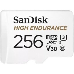 SanDisk SDHC 256GB micro 100MB/s40MB/s Class10 U3/V30+SD Adap.