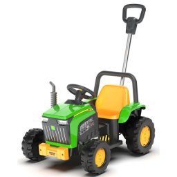Baby traktor mini sa ručkom 6v 1moto zelena ( 498083Z )