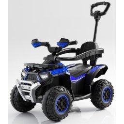 Baby motor kvad mini 6v sa ručkom mb0664 plava ( 588636P )