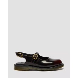 DR. MARTENS MEDALINE MARY JANE CIPELE CHERRY RED