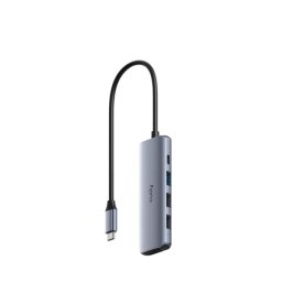 Adapter-konverter Cudy UH405 USB Tip C 1xUSB-A 3.0/2xUSB-A 2.0/HDMI