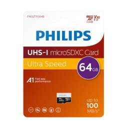 Philips Memorijska kartica micro sd 64gb v30 ultra speed (fm32tf064b/93) ( SD13764 )