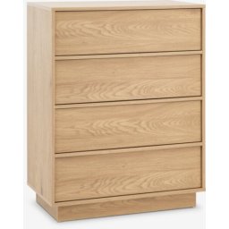 Komoda 4 fioke top. hrast