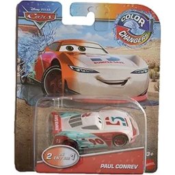 Mattel cars color changers paul conrev ( 330737 )
