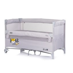 Chipolino Prenosivi krevetac 2 nivoa Relax Tiger platinum ( KOSIRE267PL )