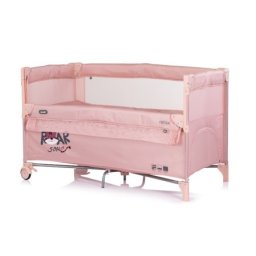 Chipolino Prenosivi krevetac 2 nivoa Relax Tiger pink powder ( KOSIRE2691P )