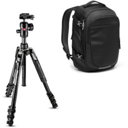 Manfrotto tripod set mkbfrla4bk-bdl befree adv alu with adv backpack ( 83063 )
