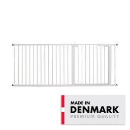 BabyDan Premier sigurnosna ogradica Extra Wide 178–183 cm bela, bez bušenja ( 20014 )