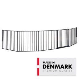 BabyDan Flex XXL Sigurnosna Ograda za Decu 90–350 cm – Zidna montaža, Crna ( 20019 )