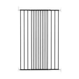 BabyDan Pet Extending Gate Extra Tall 62.5–106 cm – Sigurnosna ograda za pse, zidna, crna ( 20021 )