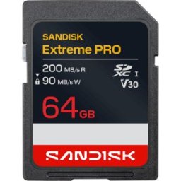 Extreme PRO SDXC UHS-I 64GB 200MB/s V30 (SDSDXXU-064G-GSCIN)