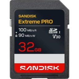 Extreme PRO SDXC UHS-I 32GB 100MB/s V30 (SDSDXXO-032G-GSCIN)