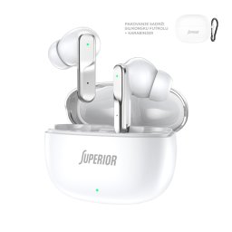 SLUŠALICE BLUETOOTH SUPERIOR X MASTER 2 SL1633 BELE BUBICE *MD *SR