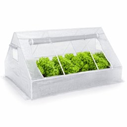 Mini baštenski plastenik beli 180 × 140 × 94 cm