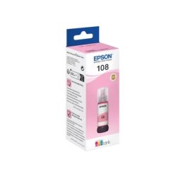 Epson 108 EcoTank Light Magenta ink bottle ( C13T09C64A )