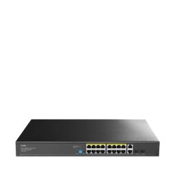 Svič 10/100/1000 16-port Cudy GS1018PS2/16 PoE+/2x Uplink/2x SFP/200W