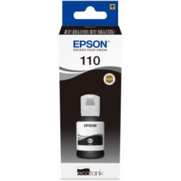 Epson 110 ecotank pigment black ink bottle C13T03P14A