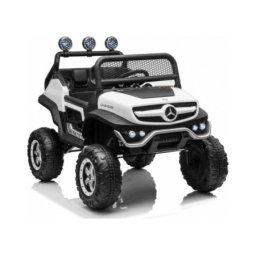Bbo auto na akumulator (12v) jl-199 mercedes-benz unimog - white ( JL-199WHITE )