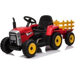 Bbo traktor na akumulator 12v (xmx611) - red ( XMX611-RED )