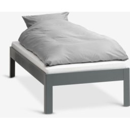 Ram kreveta 90x200 tamno siva