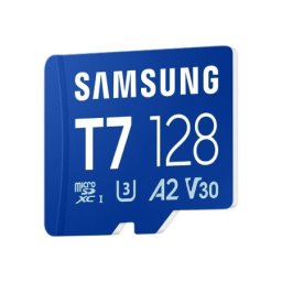 Samsung T7 Memorijska kartica microSDXC UHS-I U3 V30 A2 128GB MB-MB128T