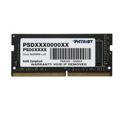 PATRIOT 8GB SODIMM DDR4, 2666MHz, Signature, PSD48G266681S