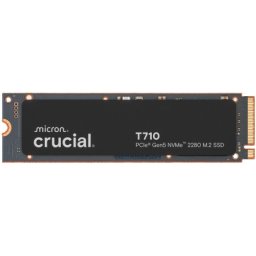 Crucial T710 2TB PCIe Gen5 NVMe M.2 2280 SSD up to 14500 MB/s read and 13800 MB/s write ( CT2000T710SSD8 )