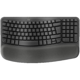 Logitech Wave Keys and Lift Combo - graphite - us int'l - 2.4ghz - intnl-973 ( 920-013635 )