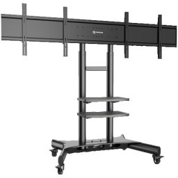 Onkron Dual Screen VESA Panel Accessory for TS1881 Mobile TV Stand up to 90.9 kg, Black ( ADV1881-B )
