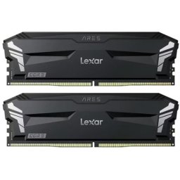 Lexar Ares 32GB DDR5 6000MHz (2x16GB KIT) CL30 DIMM, 1.35V, heatsink, Non-RGB, Black ( LD5U16G60C300A-RGD )