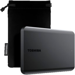 Toshiba External Hard Drive Canvio Basics Excl (2.5" 4TB, USB3.2 Gen 1, Black) ( HDTB540MK3CA )