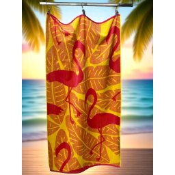 Plažni peškir „Flamingo Tropic New“ – 94x168 cm, 100% pamuk ( VLK000680-tropicnew )