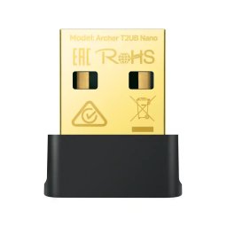 Wireless USB mrežna kartica TP-Link Archer T2UB Nano AC600Mbs/ Bluetooth 4.2 adapter 2.4GHz + 5GHz