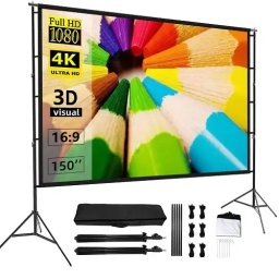 Kettz KT-SP150 Spoljno Platno za Projektor Anti-Refleks 150 16:9 330x187CM