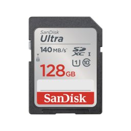 SanDisk SDXC 128GB Ultra 140MB/s Class 10 UHS-I