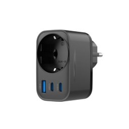 Univerzalni brzi punjač 1xUSB-A+2xUSB-C+šuko utič. ( UC142EU )