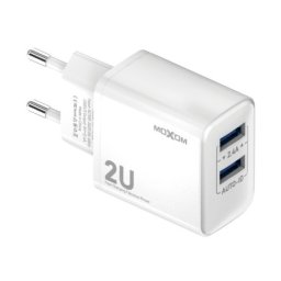 Moxom mx-hc130 2.4a 2xusb lightning beli Kucni punjac ( P1108 )