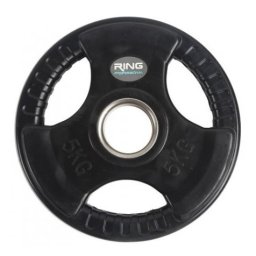 Ring olimpijski tegovi gumirani 2x5 kg-RX WP015-5